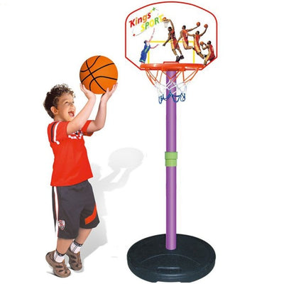 Basket Canestro Piantana Per Bambini Altezza Fino 134cm Base Riempibile Plastica