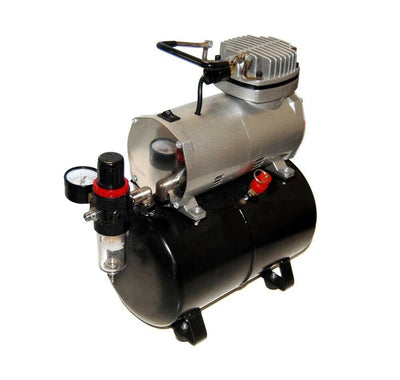 Compressore Con Serbatoio Aria Per Aerografo Aeropenna Modelismo Minicompressore Tools
