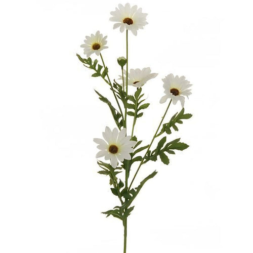 Ramo decorativo Margherite con fiori decorazione per composizioni floreali 64 cm Casa e cucina/Decorazioni per interni/Addobbi e decorazioni per ricorrenze/Decorazioni natalizie/Ghirlande e corone MagiediNatale.it - Altamura, Commerciovirtuoso.it