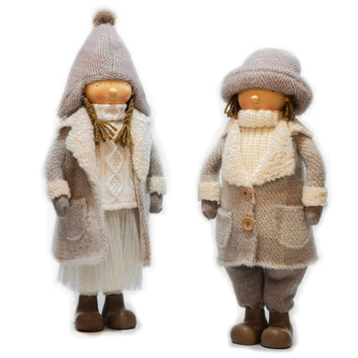 Statuetta decorativa Bimba con cappotto Beige decorazione per Natale h57 cm Casa e cucina/Decorazioni per interni/Addobbi e decorazioni per ricorrenze/Decorazioni natalizie/Schiaccianoci MagiediNatale.it - Altamura, Commerciovirtuoso.it