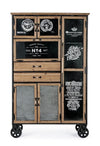 Credenza Liverpool con struttura e cassetti in acciaio, stile industriale Casa e cucina/Arredamento/Soggiorno/Credenze Decor Space - Altamura, Commerciovirtuoso.it