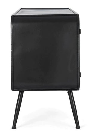 Credenza "Elton" con struttura in acciaio, cassetti in legno di abete, stile vintage Casa e cucina/Arredamento/Soggiorno/Credenze Decor Space - Altamura, Commerciovirtuoso.it