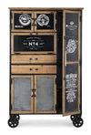 Credenza Liverpool con struttura e cassetti in acciaio, stile industriale Casa e cucina/Arredamento/Soggiorno/Credenze Decor Space - Altamura, Commerciovirtuoso.it