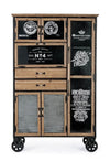 Credenza Liverpool con struttura e cassetti in acciaio, stile industriale Casa e cucina/Arredamento/Soggiorno/Credenze Decor Space - Altamura, Commerciovirtuoso.it