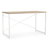 Scrivania Elettro bianca, struttura in acciaio verniciato, stile moderno, 120 x 60 x 70 cm Casa e cucina/Arredamento/Studio/Scrivanie e postazioni di lavoro/Scrivanie Decor Space - Altamura, Commerciovirtuoso.it