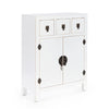 Mobile Pechino, struttura in legno MDF, finitura a base di nitrocellulosa, maniglie in acciaio Casa e cucina/Arredamento/Soggiorno/Credenze Decor Space - Altamura, Commerciovirtuoso.it