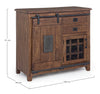 Credenza Jupiter con struttura in legno di mango, maniglie in acciaio, stile vintage Casa e cucina/Arredamento/Soggiorno/Credenze Decor Space - Altamura, Commerciovirtuoso.it