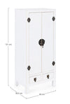 Mobile Pechino, struttura in legno MDF, finitura a base di nitrocellulosa, maniglie in acciaio Casa e cucina/Arredamento/Soggiorno/Credenze Decor Space - Altamura, Commerciovirtuoso.it
