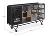 Credenza Liverpool con struttura e cassetti in acciaio, stile industriale Casa e cucina/Arredamento/Soggiorno/Credenze Decor Space - Altamura, Commerciovirtuoso.it