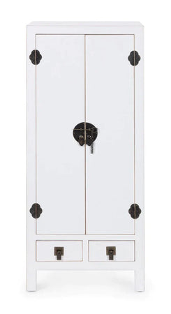 Mobile "Pechino", struttura in legno MDF, finitura a base di nitrocellulosa, maniglie in acciaio Casa e cucina/Arredamento/Soggiorno/Credenze Decor Space - Altamura, Commerciovirtuoso.it