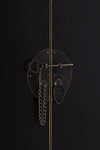 Mobile Pechino, struttura in legno MDF, finitura a base di nitrocellulosa, maniglie in acciaio Casa e cucina/Arredamento/Soggiorno/Credenze Decor Space - Altamura, Commerciovirtuoso.it
