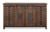 Credenza Jupiter con struttura in legno di mango, maniglie in acciaio, stile vintage Casa e cucina/Arredamento/Soggiorno/Credenze Decor Space - Altamura, Commerciovirtuoso.it