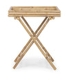 Tavolino pieghevole con vassoio Joyce per esterno, in bambù, da 63 x 43 cm Giardino e giardinaggio/Arredamento da giardino e accessori/Tavoli e tavolini/Tavoli standard Decor Space - Altamura, Commerciovirtuoso.it