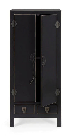 Mobile "Pechino", struttura in legno MDF, finitura a base di nitrocellulosa, maniglie in acciaio Casa e cucina/Arredamento/Soggiorno/Credenze Decor Space - Altamura, Commerciovirtuoso.it