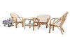 Divano Golf con cuscini sfoderabili in poliestere, struttura in rattan, per esterno Giardino e giardinaggio/Arredamento da giardino e accessori/Divani Decor Space - Altamura, Commerciovirtuoso.it