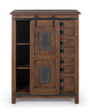 Credenza Jupiter con struttura in legno di mango, maniglie in acciaio, stile vintage Casa e cucina/Arredamento/Soggiorno/Credenze Decor Space - Altamura, Commerciovirtuoso.it