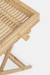Tavolino pieghevole con vassoio Joyce per esterno, in bambù, da 63 x 43 cm Giardino e giardinaggio/Arredamento da giardino e accessori/Tavoli e tavolini/Tavoli standard Decor Space - Altamura, Commerciovirtuoso.it