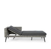 Salottino Marlow angolare con ottoman e divano, struttura in alluminio, per esterno Giardino e giardinaggio/Arredamento da giardino e accessori/Set di mobili Decor Space - Altamura, Commerciovirtuoso.it