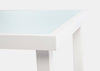 Salottino Auri con sedie e tavolino, per esterno, struttura in acciaio, piano in vetro Giardino e giardinaggio/Arredamento da giardino e accessori/Set di mobili Decor Space - Altamura, Commerciovirtuoso.it
