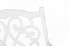 Poltrona con braccioli Ivrea, in alluminio pressofuso effetto lucido, da 65 cm Giardino e giardinaggio/Arredamento da giardino e accessori/Poltrone Decor Space - Altamura, Commerciovirtuoso.it