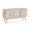 Credenza Indira con struttura in legno di mango, schienale in mdf, decorazioni fatte a mano Casa e cucina/Arredamento/Soggiorno/Credenze Decor Space - Altamura, Commerciovirtuoso.it