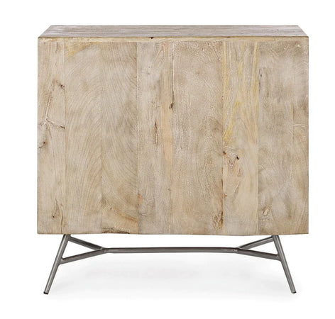 Credenza "leiston" 1 Anta E 3 Cassetti, Con Struttura in Legno Di Mango, Stile Industriale Casa e cucina/Arredamento/Soggiorno/Credenze Decor Space - Altamura, Commerciovirtuoso.it
