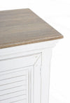 Credenza Lincoln in legno di mango, con schienali e laterali in mdf, finitura vernice a base d'acqua, stile rustico Casa e cucina/Arredamento/Soggiorno/Credenze Decor Space - Altamura, Commerciovirtuoso.it