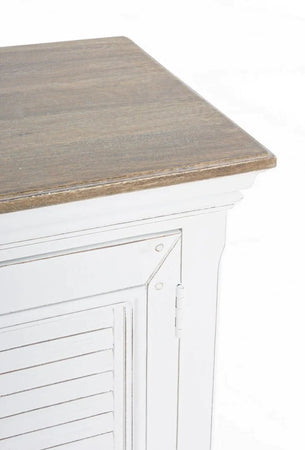 Credenza "Lincoln" in legno di mango, con schienali e laterali in mdf, finitura vernice a base d'acqua, stile rustico Casa e cucina/Arredamento/Soggiorno/Credenze Decor Space - Altamura, Commerciovirtuoso.it
