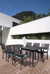 Tavolo Helina per esterno, con struttura in alluminio, da 230 x 90 cm Giardino e giardinaggio/Arredamento da giardino e accessori/Tavoli e tavolini/Tavoli standard Decor Space - Altamura, Commerciovirtuoso.it