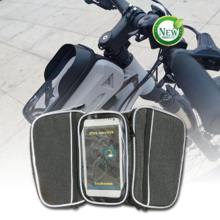 Borsa Custodia Impermeabile Telefono Motocicletta Bicicletta Manubrio Bag Zx-9425