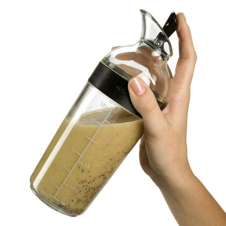Bottiglia Shaker Dispenser Per Condimento Insalata Olio Succhi Salse Dosatore