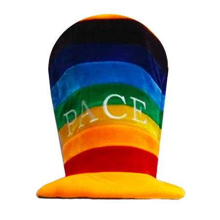 Cappello Jolly Pace Multicolore Scritta "pace" Sport e tempo libero/Fan Shop/Abbigliamento/Accessori/Cappelli e berretti/Copricapo Il Distintivo - Pesaro, Commerciovirtuoso.it