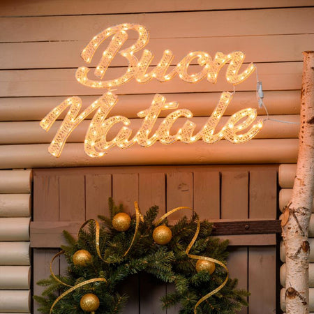 Buon Natale 3D con pixel MicroLed traditional per decorazioni natalizie Casa e cucina/Decorazioni per interni/Addobbi e decorazioni per ricorrenze/Decorazioni natalizie/Luci natalizie/Catene luminose per esterni MagiediNatale.it - Altamura, Commerciovirtuoso.it