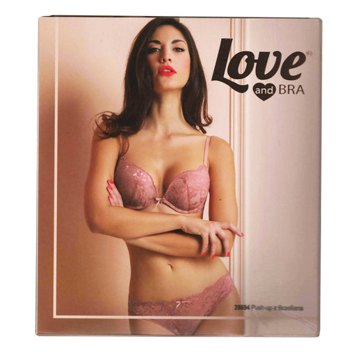 Love And Bra Completino Intimo Donna Slip + Reggiseno Pizzo Made In Italy  Completo Intimo Donna Art. 39894 - commercioVirtuoso.it
