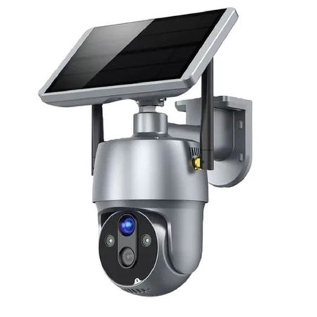 Camera Con Pannello Solare Wifi P2p 355? 12a 3,6mm Audio Bidirezionale Q-sx01