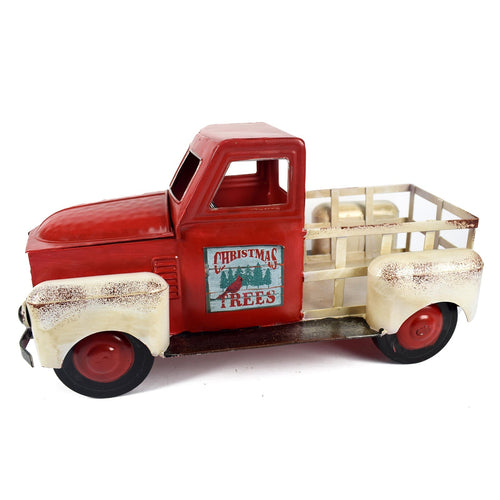 Camion Vintage Christmas Tree Rosso con portapacchi beige decorazione natalizia h 23 cm Casa e cucina/Decorazioni per interni/Addobbi e decorazioni per ricorrenze/Decorazioni natalizie/Schiaccianoci MagiediNatale.it - Altamura, Commerciovirtuoso.it