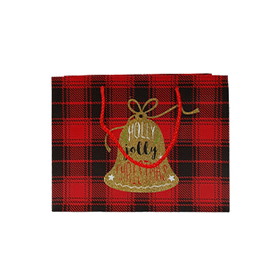 Busta regalo natalizia effetto tessuto scozzese per regali da 23 x 18 cm Casa e cucina/Decorazioni per interni/Addobbi e decorazioni per ricorrenze/Decorazioni natalizie/Oggettistica MagiediNatale.it - Altamura, Commerciovirtuoso.it