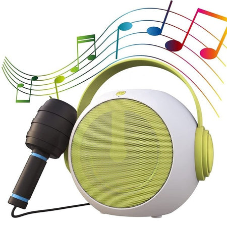 Cassa Bluetooth Altoparlante Karaoke Con Microfono Aux Usb Micro Sd Q-yx500