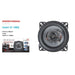 Casse Per Auto 200w Audio Volume Speaker Coassiale Musica 4 Vie Maxtech Sp-200w