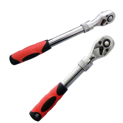 Chiave A Cricchetto Da 1/4 Reversibile Allungabile Telescopico Cricchetto