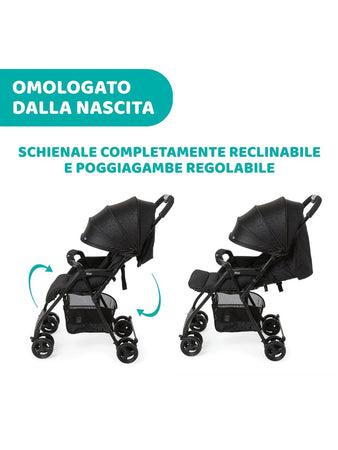 Passeggino Chicco Ohlalà 3 Jet Black Prima infanzia/Passeggini carrozzine e accessori/Passeggini e carrozzine/Passeggini leggeri La Casa Del Bebè - Napoli, Commerciovirtuoso.it