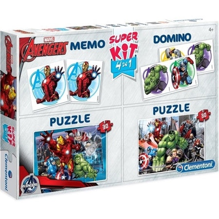 Clementoni 4in1 2 Puzzle 30 Pz. Memo Domino Avengers Marvel Memoria Educativo Giochi e giocattoli/Puzzle/Puzzle classici Trade Shop italia - Napoli, Commerciovirtuoso.it