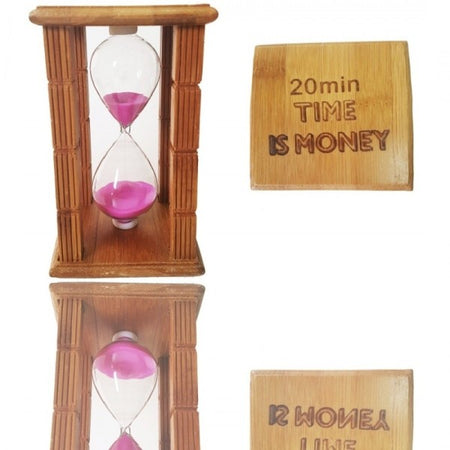 Clessidra Timer 20 Minuti A Sabbia Orologio "time Is Money" Legno Hourglass Casa e cucina/Decorazioni per interni/Accessori decorativi/Soprammobili Trade Shop italia - Napoli, Commerciovirtuoso.it