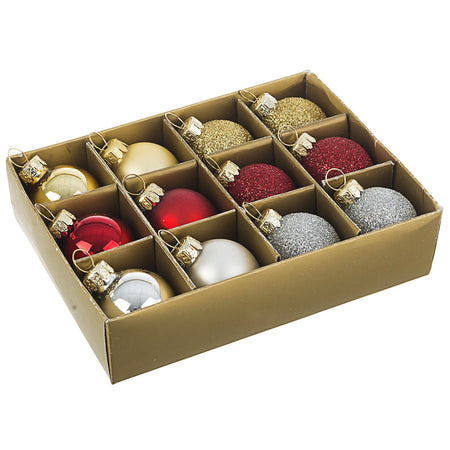 Confezione 12 "VT Charlie" palline per albero di natale in vetro decorazione natalizia Casa e cucina/Decorazioni per interni/Addobbi e decorazioni per ricorrenze/Decorazioni natalizie/Addobbi e decorazioni/Palle e palline MagiediNatale.it - Altamura, Commerciovirtuoso.it