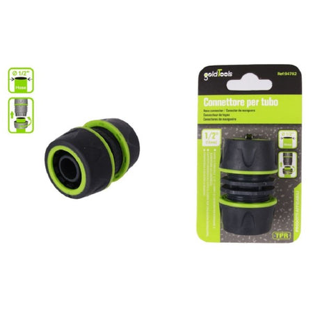 Connettore Giunzione Tubi Da 1/2" Innesto Riparatore Con Inserti In Gomma 94762