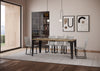 Tavolo consolle Udine allungabile in legno per sala da pranzo Casa e cucina/Arredamento/Studio/Mobiletti e credenze/Credenze Decor Space - Altamura, Commerciovirtuoso.it