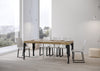 Tavolo consolle Lecce allungabile in legno per sala da pranzo Casa e cucina/Arredamento/Studio/Mobiletti e credenze/Credenze Decor Space - Altamura, Commerciovirtuoso.it