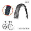 Copertone Copertura Ruota Pneumatico Per Gomme Mtb Bicicletta Bici 26x1.95 2513