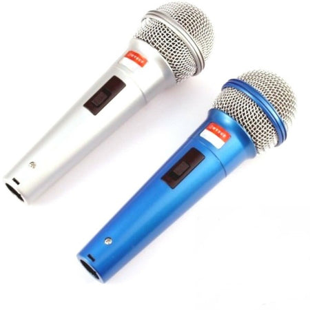 Coppia Di Microfoni Microfono Professionale Unidirezionale Con Cavo 2,5 Mt