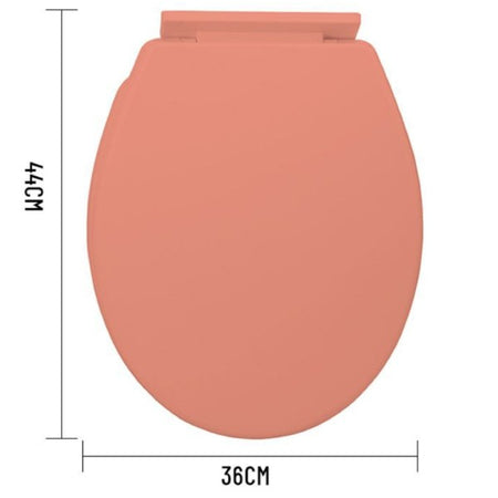 Copriwater Universale In Plastica Super Resistente 44x36cm Colore Arancione